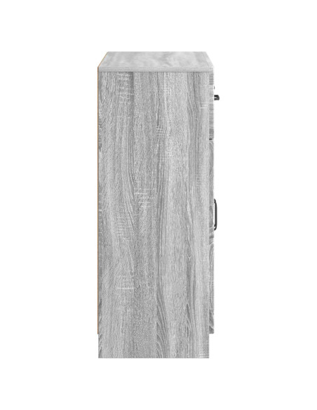 Credenza Grigio Sonoma 66 x 34,5 x 87 cm Legno ingegnerizzato