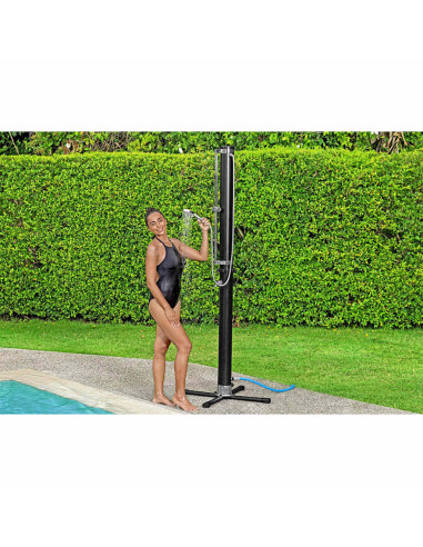 Bestway Doccia da Esterno Solar Flow Nera 20 L