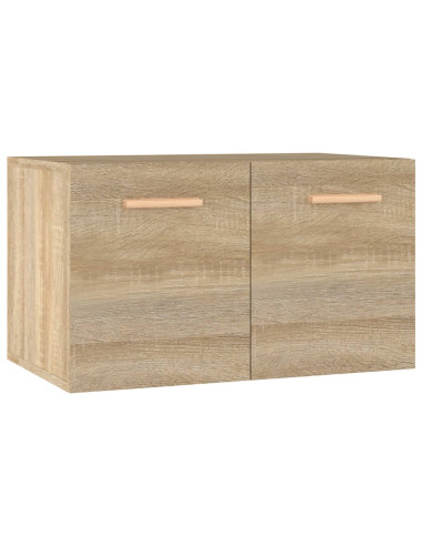 Mobile a Parete Rovere Sonoma 60x36,5x35 cm Legno Multistrato