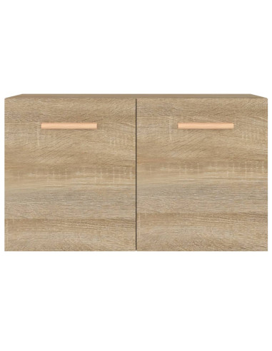 Mobile a Parete Rovere Sonoma 60x36,5x35 cm Legno Multistrato