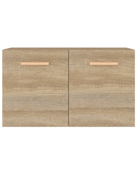 Mobile a Parete Rovere Sonoma 60x36,5x35 cm Legno Multistrato