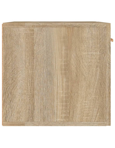 Mobile a Parete Rovere Sonoma 60x36,5x35 cm Legno Multistrato