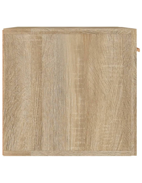 Mobile a Parete Rovere Sonoma 60x36,5x35 cm Legno Multistrato