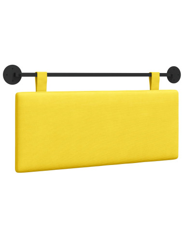 Testata appesa Montaggio a parete Tinta unita Tessuto in Cords