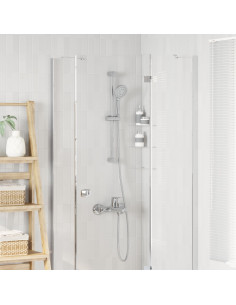 Set di Sistema Doccia Cromato 71 cm Acciaio Inox