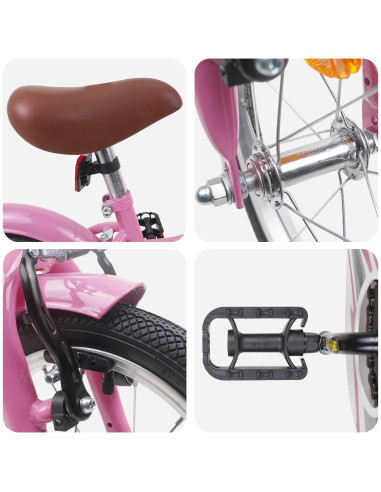Bicicletta per Bambini 12 Pollici per bambini di 2-4 anni