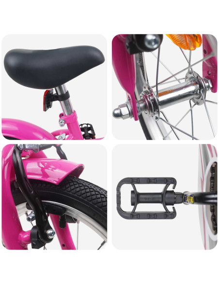 Bicicletta per Bambini 12 Pollici per bambini di 2-4 anni