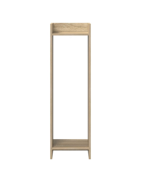 Supporto per piante Rovere Sonoma 30 x 30 x 100 cm