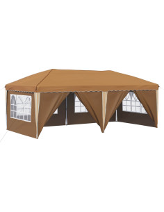 Tenda per feste a pop-up 575 x 288 x 245 cm Beige 2