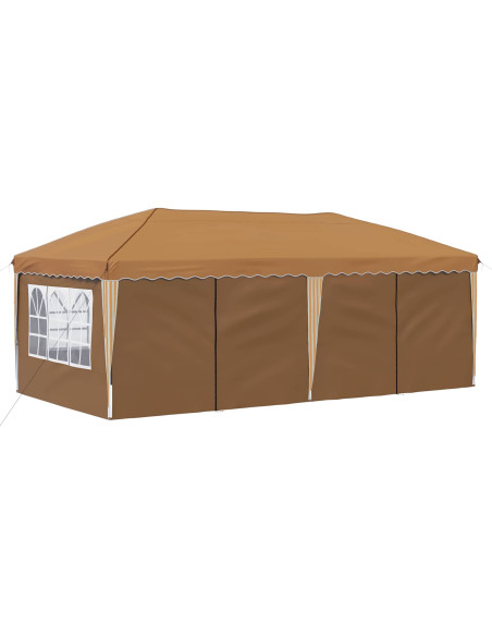 Tenda per feste a pop-up 575 x 288 x 245 cm Beige