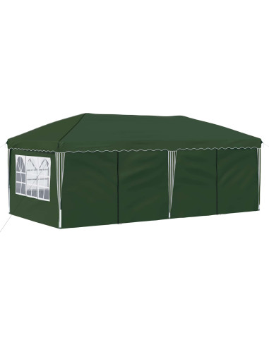 Tenda per feste a pop-up 575 x 288 x 245 cm Verde