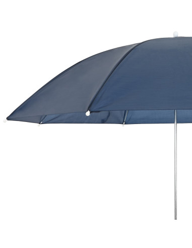 Ombrello con morsetto 2 pcs Blu navy Ø 105 x 86 cm