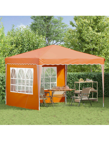 Tenda per feste a pop-up Arancione 288 x 288 x 245 cm