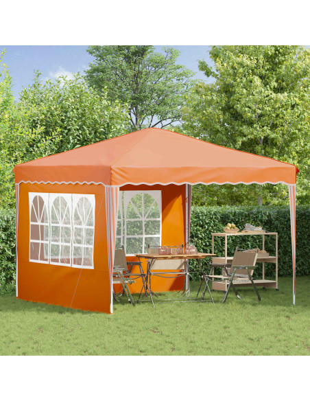Tenda per feste a pop-up Arancione 288 x 288 x 245 cm