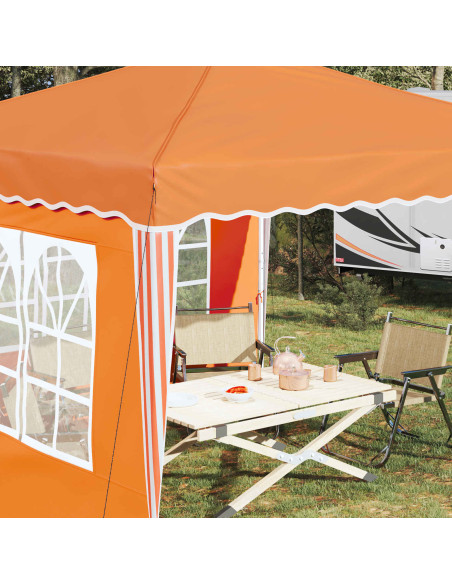 Tenda per feste a pop-up Arancione 288 x 288 x 245 cm