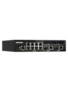 QNAP QSW-M2108R-2C switch di rete Gestito L2 2.5G Ethernet (100/1000/2500) Supporto Power over Ethernet (PoE) Nero 2