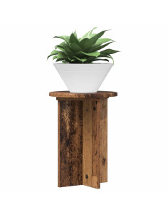 Supporto per piante 2 pcs Legno antico Ø29,5 x 40 cm 2