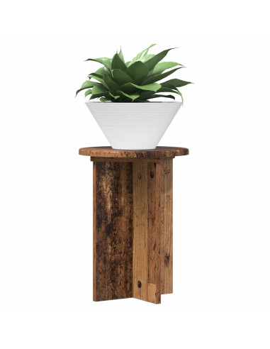 Supporto per piante 2 pcs Legno antico Ø29,5 x 40 cm
