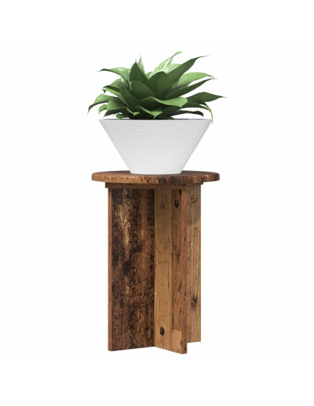 Supporto per piante 2 pcs Legno antico Ø29,5 x 40 cm