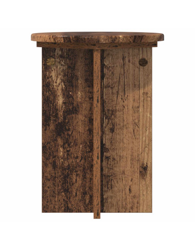 Supporto per piante 2 pcs Legno antico Ø29,5 x 40 cm