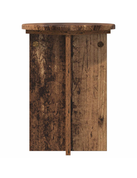 Supporto per piante 2 pcs Legno antico Ø29,5 x 40 cm