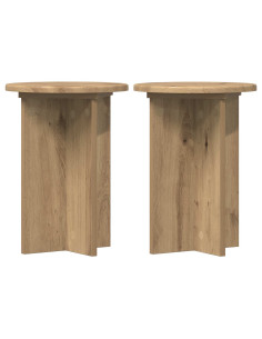 Supporto per piante 2 pcs Rovere Artigianale Ø29,5 x 40 cm 2