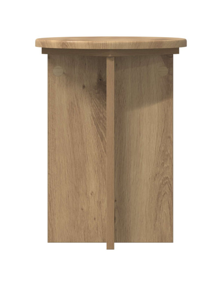 Supporto per piante 2 pcs Rovere Artigianale Ø29,5 x 40 cm