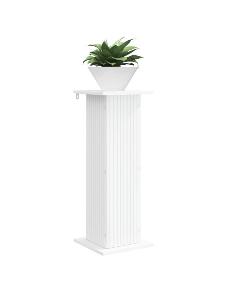 Supporto per piante 2 pcs Bianco 30,5 x 30 x 80,5 cm