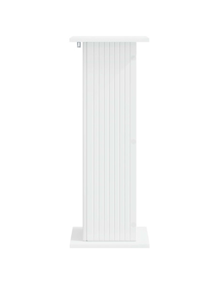 Supporto per piante 2 pcs Bianco 30,5 x 30 x 80,5 cm