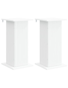 Supporto per piante 2 pcs Bianco 30,5 x 30 x 60,5 cm 2