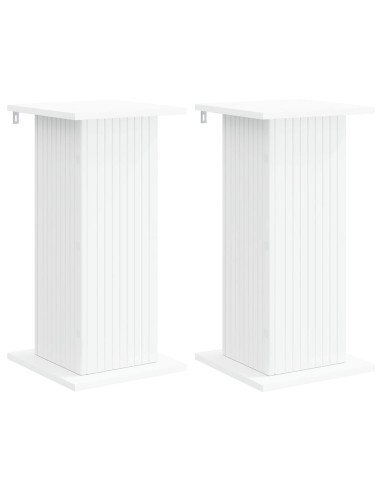 Supporto per piante 2 pcs Bianco 30,5 x 30 x 60,5 cm