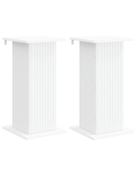Supporto per piante 2 pcs Bianco 30,5 x 30 x 60,5 cm