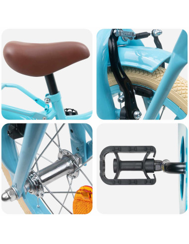 Bicicletta per Bambini 12 Pollici per bambini di 2-4 anni