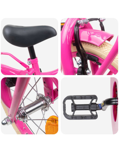 Bicicletta per Bambini 12 Pollici per bambini di 2-4 anni