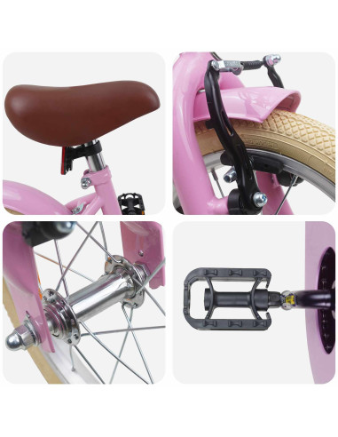 Bicicletta per Bambini 12 Pollici per bambini di 2-4 anni