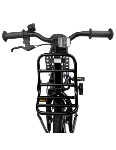 Bicicletta per Bambini 12 Pollici per bambini di 2-4 anni Nero