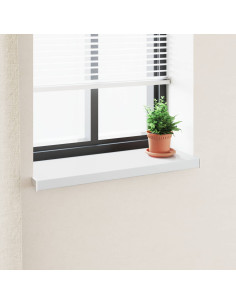 Soglia della Finestra Bianco 100 x 35 x 4,5 cm PVC