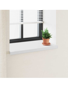Soglia della Finestra Bianco 100 x 50 x 4,5 cm PVC