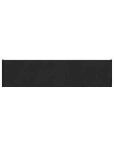 Soglia della Finestra Nero con Venature del Legno PVC