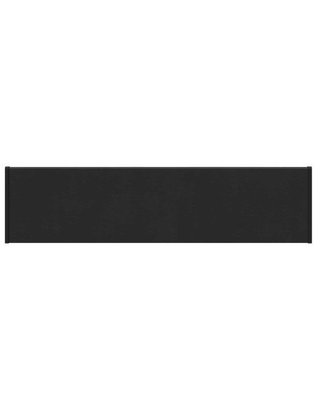 Soglia della Finestra Nero con Venature del Legno PVC