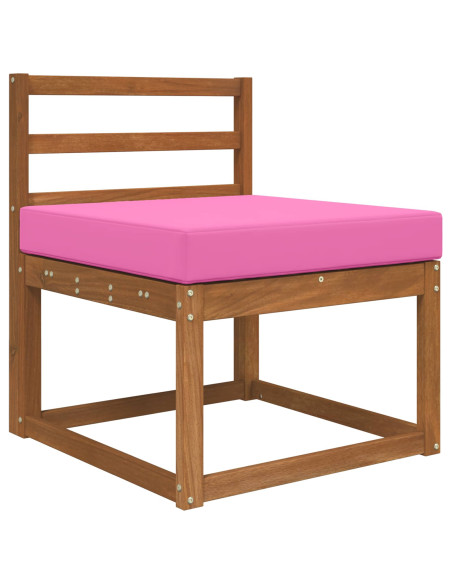 Cuscino per divano da esterno Rosa 60 x 60 x 8 cm Poliestere