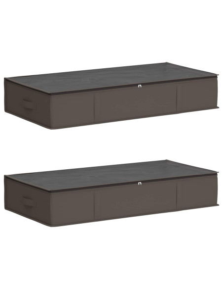 Scatola di stoccaggio con finestra trasparente in alto 2 pcs
