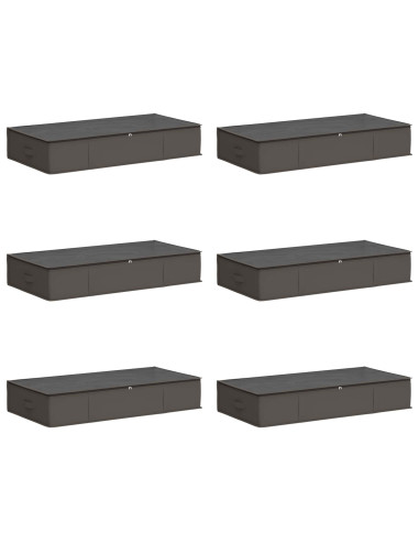 Scatola di stoccaggio con finestra trasparente in alto 6 pcs