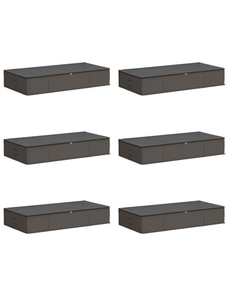 Scatola di stoccaggio con finestra trasparente in alto 6 pcs