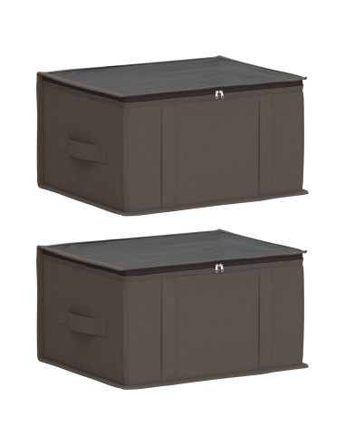 Scatola di stoccaggio con finestra trasparente in alto 2 pcs