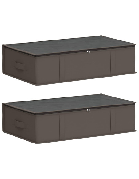 Scatola di stoccaggio con finestra trasparente in alto 2 pcs