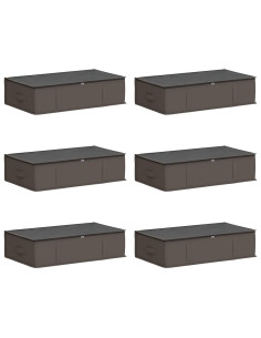 Scatola di stoccaggio con finestra trasparente in alto 6 pcs 2