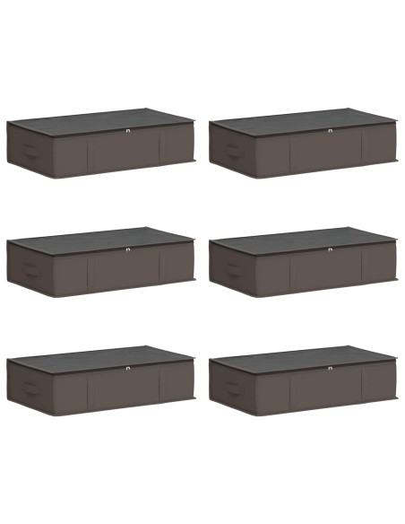 Scatola di stoccaggio con finestra trasparente in alto 6 pcs