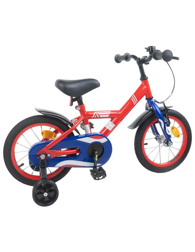 Bicicletta per Bambini 14 Pollici per bambini da 3 a 5 anni