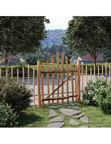 Cancello della recinzione arcuato 100 x 120 cm